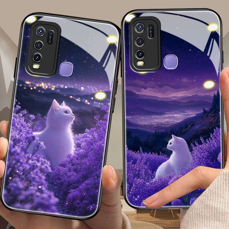 Cat Casing for vivo Y30/i,y31,y33/s/t,y35,y36,y39,y50,y51/a,y55,y66,y67,y72,y76/y2,y7,y-104,y77,y3),