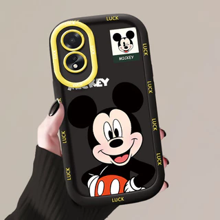 เคสสำหรับ OPPO A18 A38 เคสโทรศัพท์หนูซิลิโคนกันกระแทก