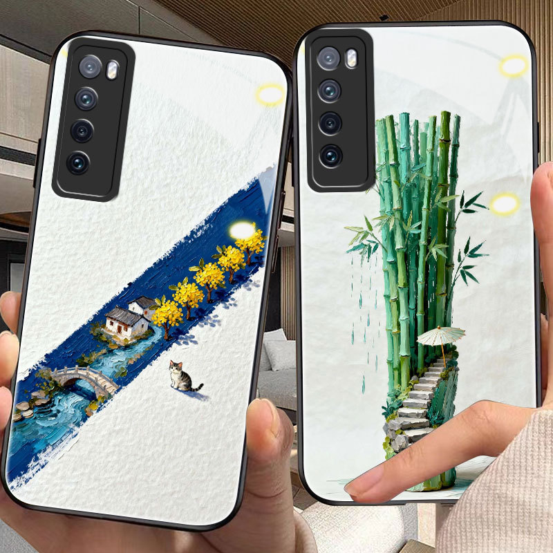 เคสหรูหราสําหรับ huawei nova 7/se/i,2/i/lite,3/i,4/e,5/t,6,8/i,9/se,10/se,11,y61,y70,y90,mate 9,10),