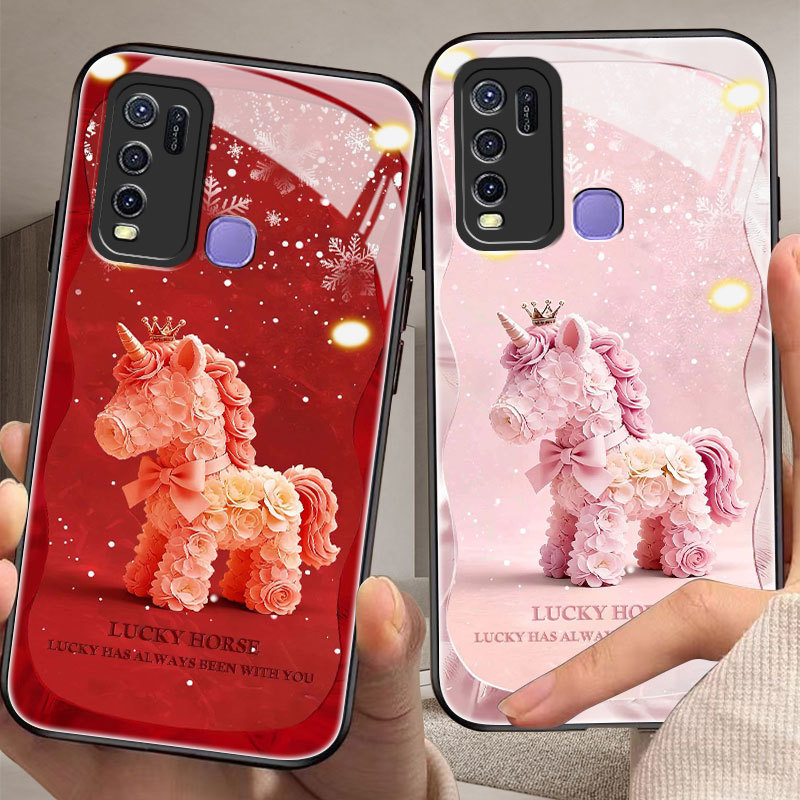 Luck Casing for vivo Y30/i,y31,y33/s/t,y35,y36,y39,y50,y51/a,y55,y66,y67,y72,y76/y-103,y2,y77,y93) เ