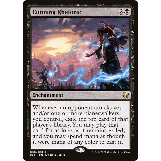เวทมนตร์: The Gathering - Commander 2021 - Cunning Rhetoric (38)