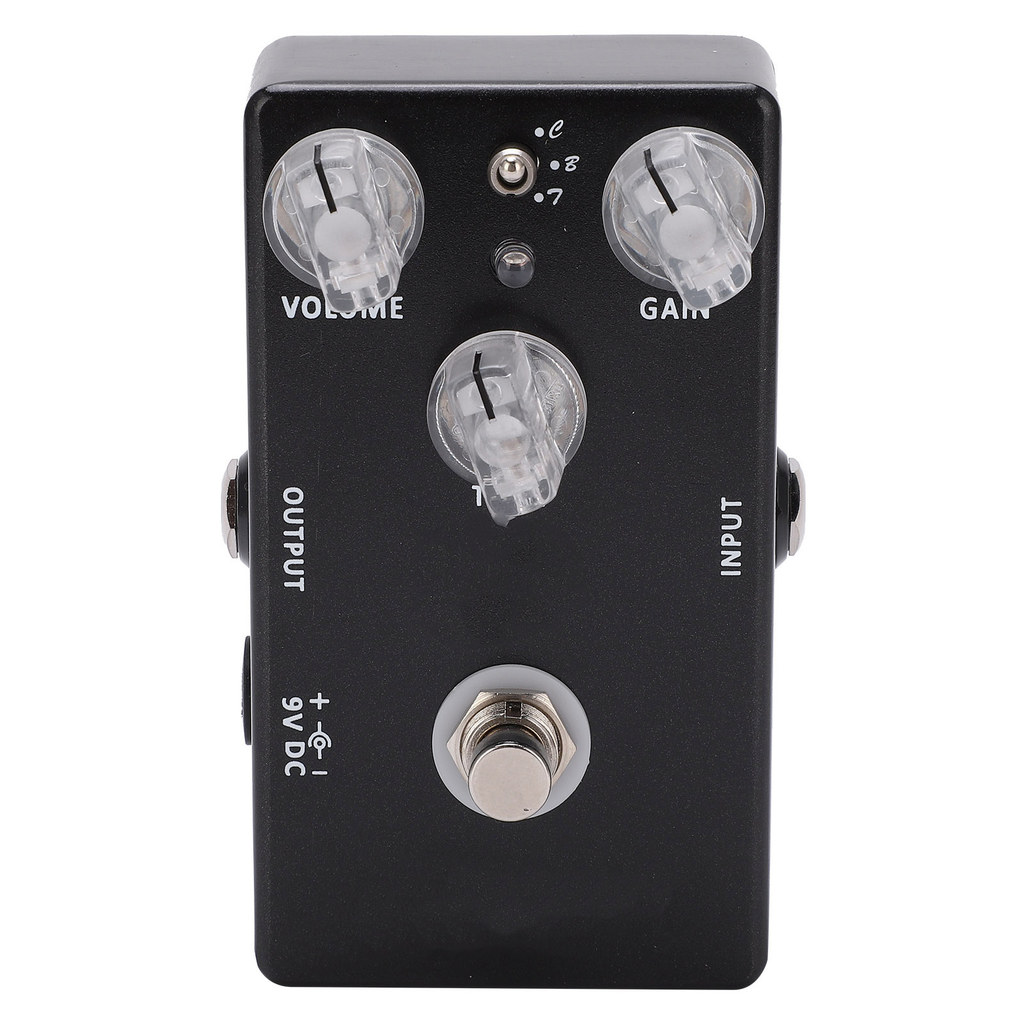 [Rococo1-TH] Guitar Effect Pedal Super Rat True Bypass Distortion อุปกรณ์เสริมเครื่องมือแบบปรับได้แบ