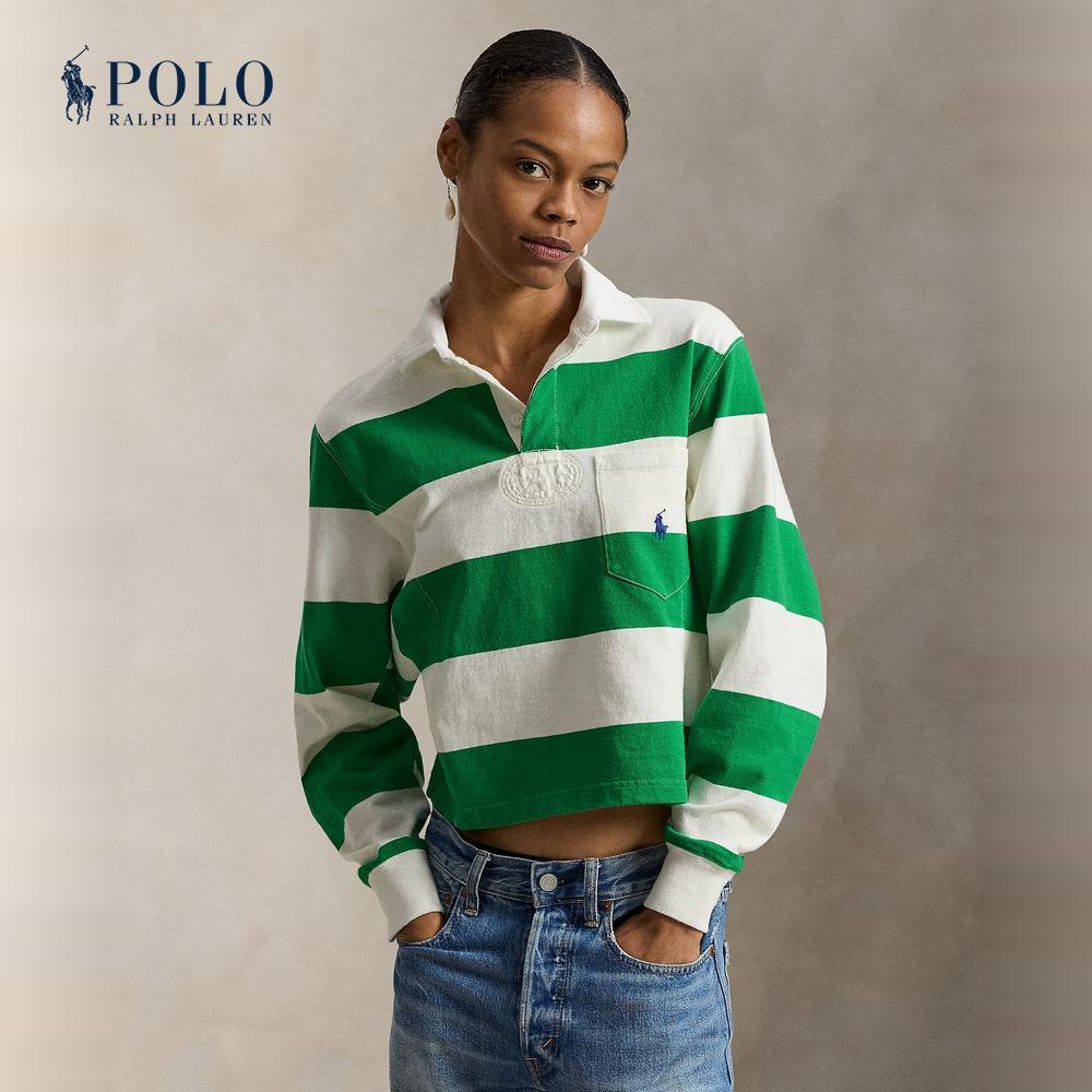 Polo Ralph Lauren เสื้อโปโลผู้หญิง รุ่น WMPOKNIN1J20047 สีเขียว