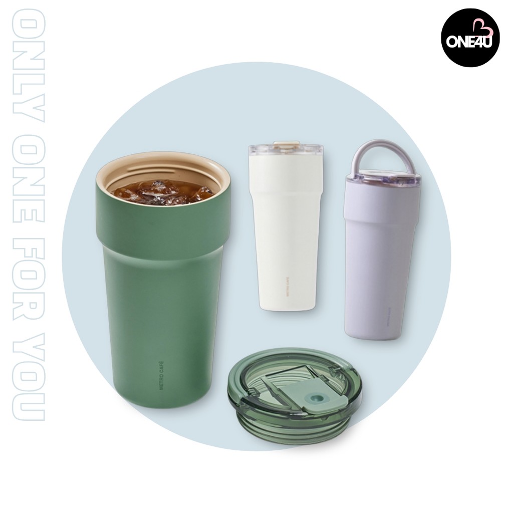 [LocknLock] Metro Cafe Top Handle Ceramic Tumbler (710ml / 900ml)