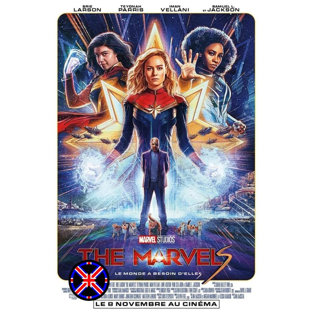 ดีวีดี Movie The Marvels เดอะ มาร์เวลส์ (2023)