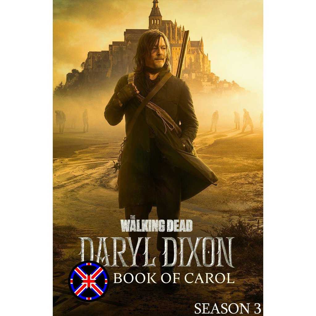 DVD Movie พูดไทย The Walking Dead Daryl Dixon Season 3 (2025) 7 ตอนจบ