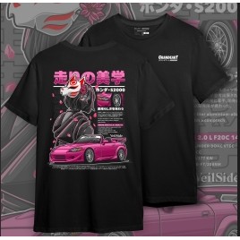 Honda S2000 TShirt เสื้อไมโครไฟเบอร์