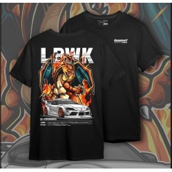 Tee Liberty Walk Supra MK5 เสื้อไมโครไฟเบอร์