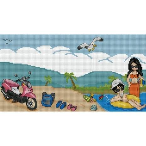 PINN SHOP ชุดปักครอสติช : Summer หรรษา [49-G]