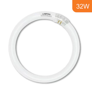 Lamptan หลอดไฟซาลาเปา 32W 6500K [หลอดฟลูออเรสเซนต์] Ceiling light แท้ รุ่น Circular Fluorescent Lamp