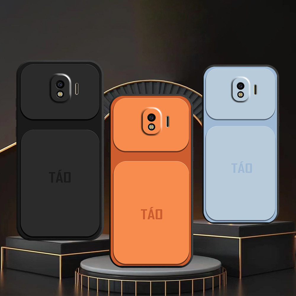 เคส Samsung J2 Pro / J2 Core / J4 พิมพ์ลายสีพื้นฐาน