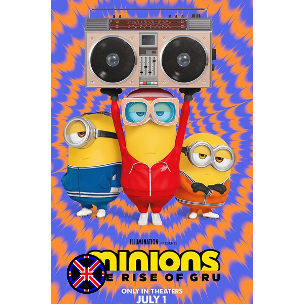 ดีวีดี การ์ตูน ไทยล้วน Minions 2 The Rise of Gru (2022) มินเนี่ยน 2 เมื่อมินเนี่ยนเจอกรู