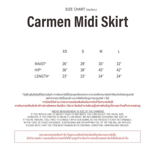Girlfriend Comfort - Carmen Midi Skirt (พร้อมส่ง) - กระโปรงอัดจีบ (มีให้เลือก 3 สี)