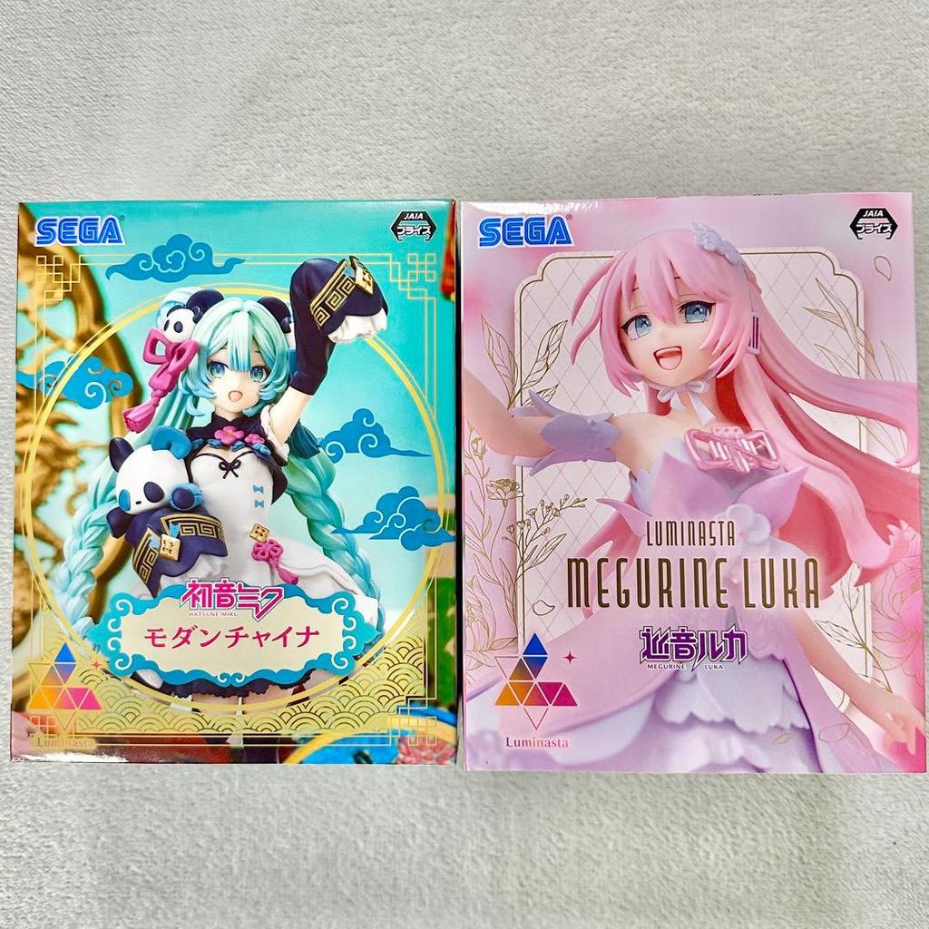 【Direct from Japan】ฟิกเกอร์ Luminasta Hatsune Miku และ Megurine Luka 2 ชิ้น【Japan Exclusive】