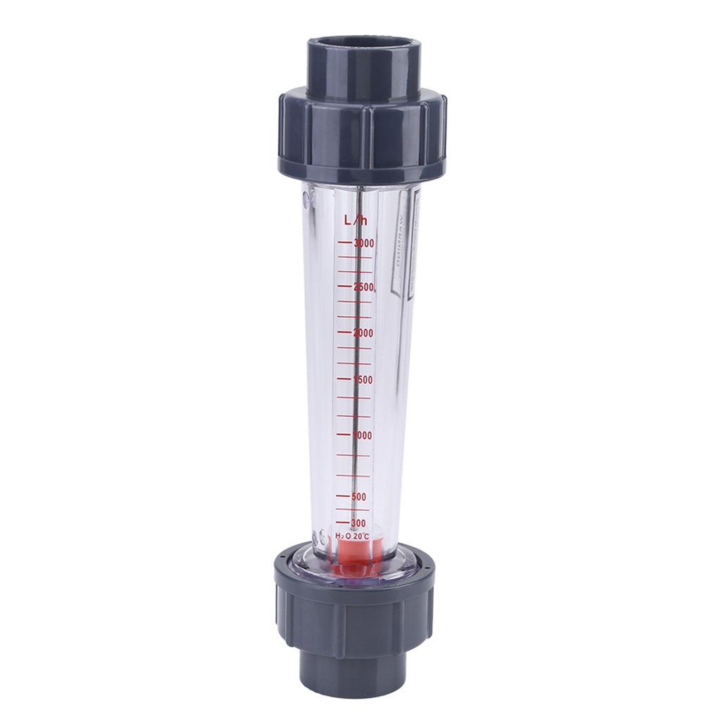 เครื่องวัด Rotameter น้ํากรดและด่างที่ดีพลาสติกพรีเมี่ยม LZS-25 Flow Meter สําหรับยาเคมีอาหาร