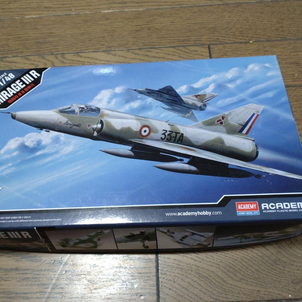 【Direct from Japan】Academy 1/48 MIRAGE【Japan Exclusive】