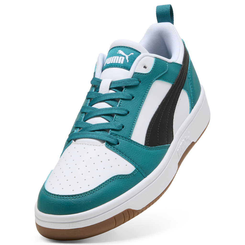 PUMA حذاء Rebound V6 Low — أخضر — صورة 5