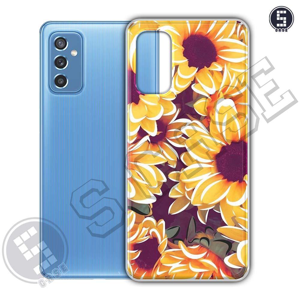 เคสสําหรับ Samsung M23 5G, F23 5G, M52 5G หลายรุ่น SLC09 ศิลปะดอกไม้