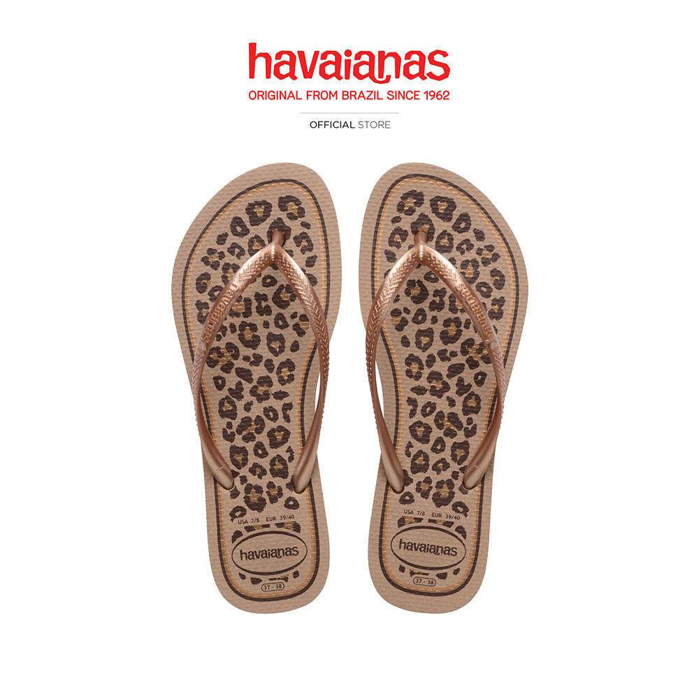 HAVAIANAS รองเท้าแตะ Slim Animals ROSE GOLD 41033525282NF_H5GDXX