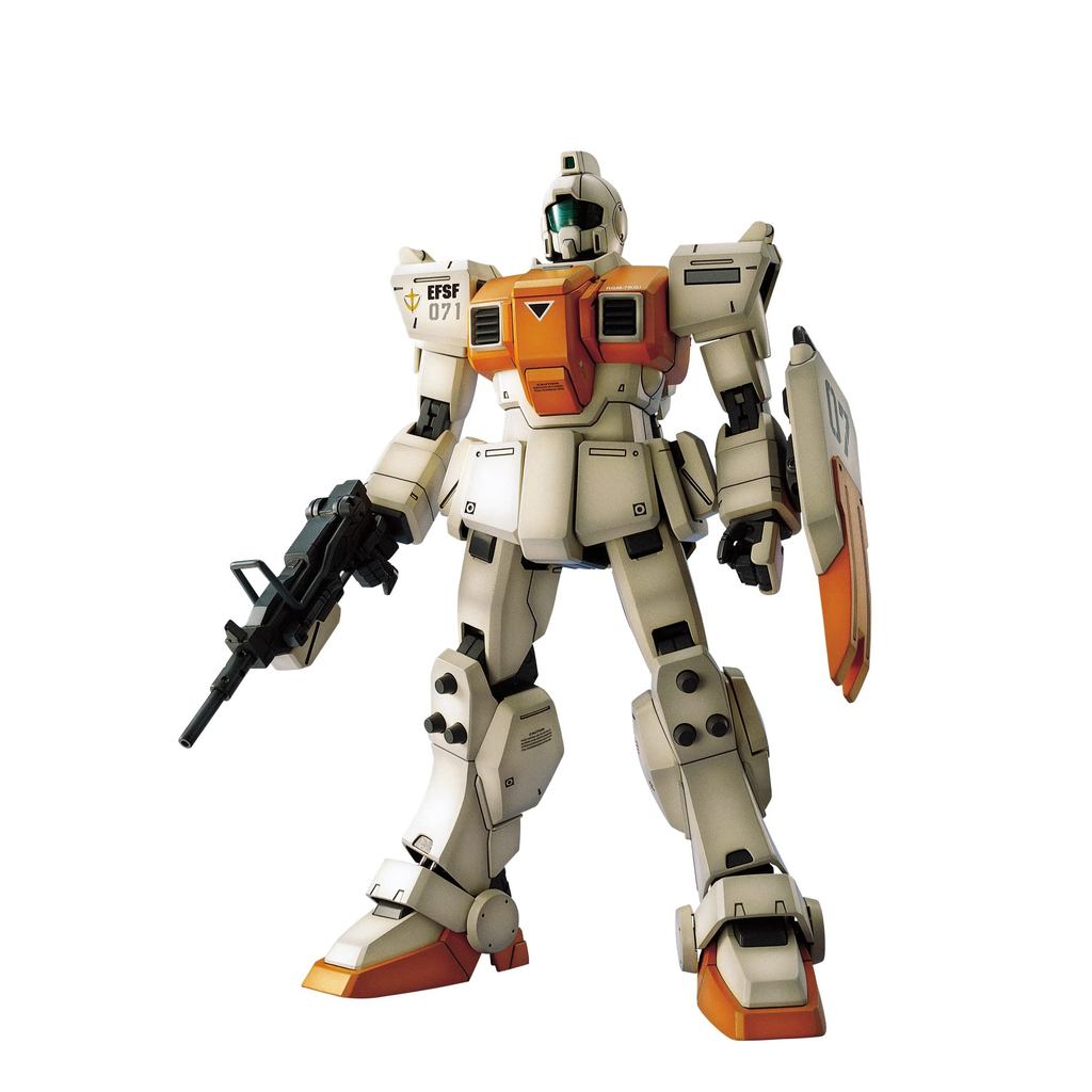 MG Mobile Suit Gundam 08th MS Team Ground Type GM ชุดโมเดลพลาสติกสำเร็จรูปขนาด 1/100 จาก BANDAI SPIR