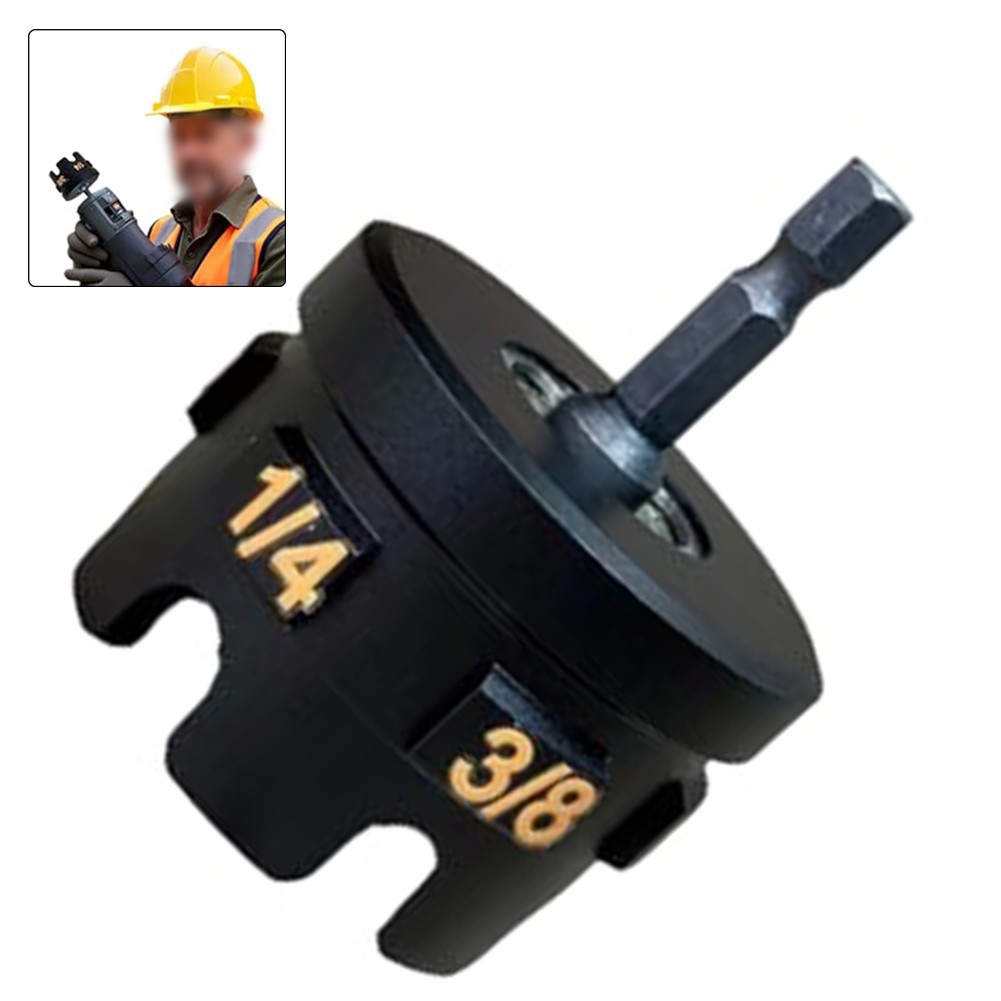 BUMKFM Nut Zipper Drill Attachment Nuts with Ease on for 1/4", 3/8" และ 1/2"