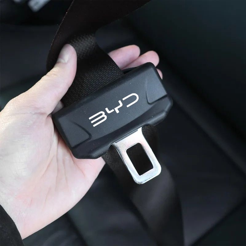 [📣ส่งไว มีCOD] BYD ซิลิโคนป้องกันหัวเข็มขัดนิรภัย ปลอกหุ้มเข็มขัดนิรภัยรถยนต์