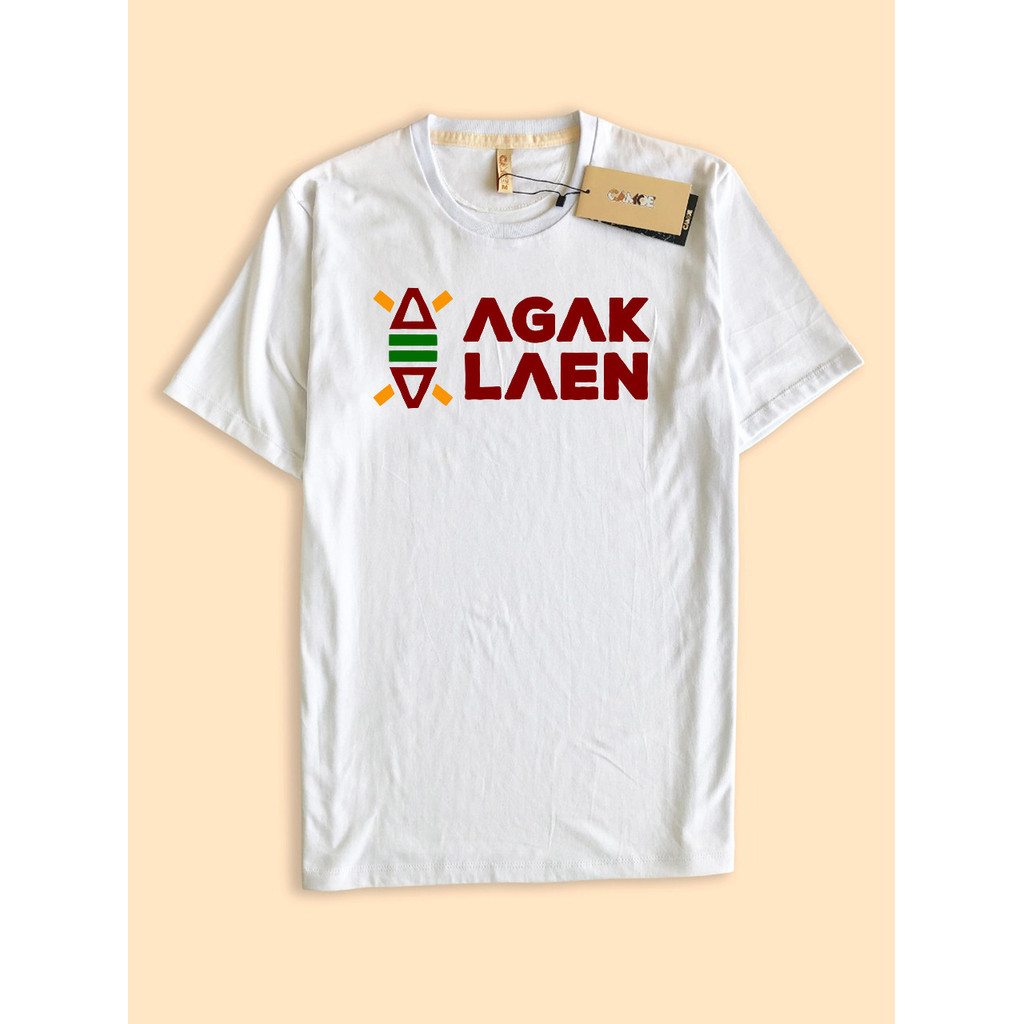 เสื้อยืดโลโก้ Agak Laen Podcast