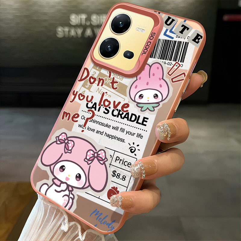 เคสสำหรับ VIVO V25 5G V25E V27 5G V27 Pro 5G S16 5G S16 Pro 5G เคสโทรศัพท์กระต่ายกันกระแทก