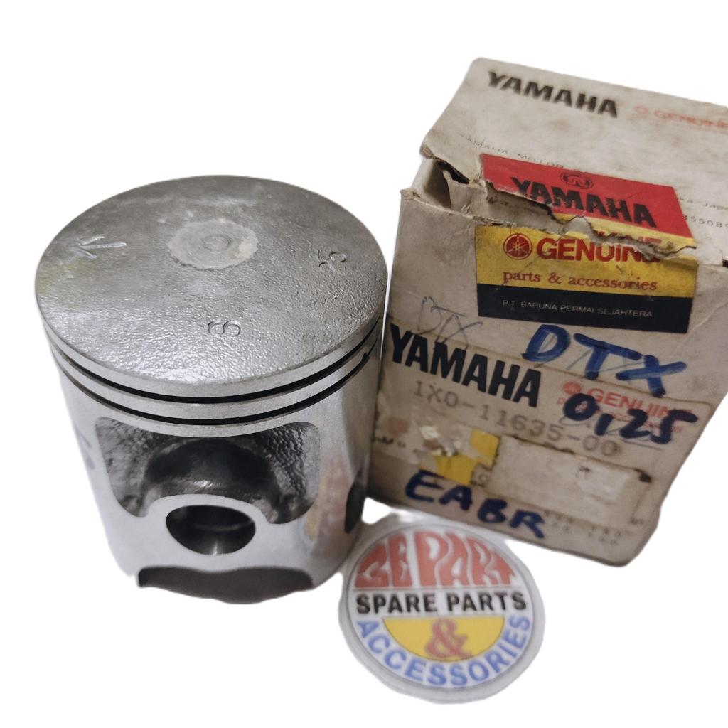 ลูกสูบ DT100 Os 25 ลูกสูบเท่านั้น Yamaha DT100X DTX ขนาด 25 Original 1X0-11635-00 Limited Item Rare 