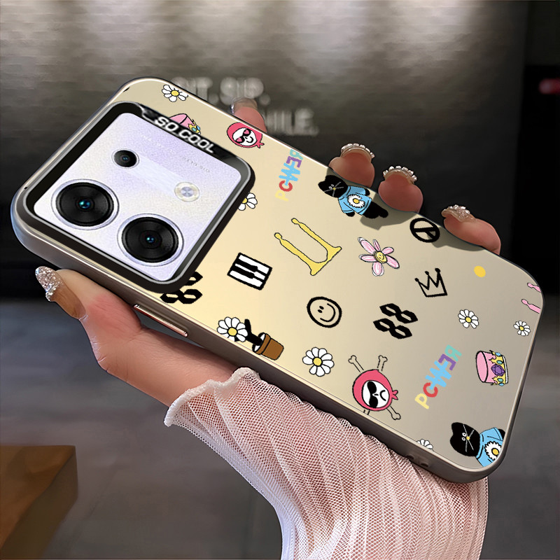 เคสสำหรับ Infinix Zero 30 5G เคสโทรศัพท์ผีเสื้อดอกไม้ป้องกันการตกกันกระแทก