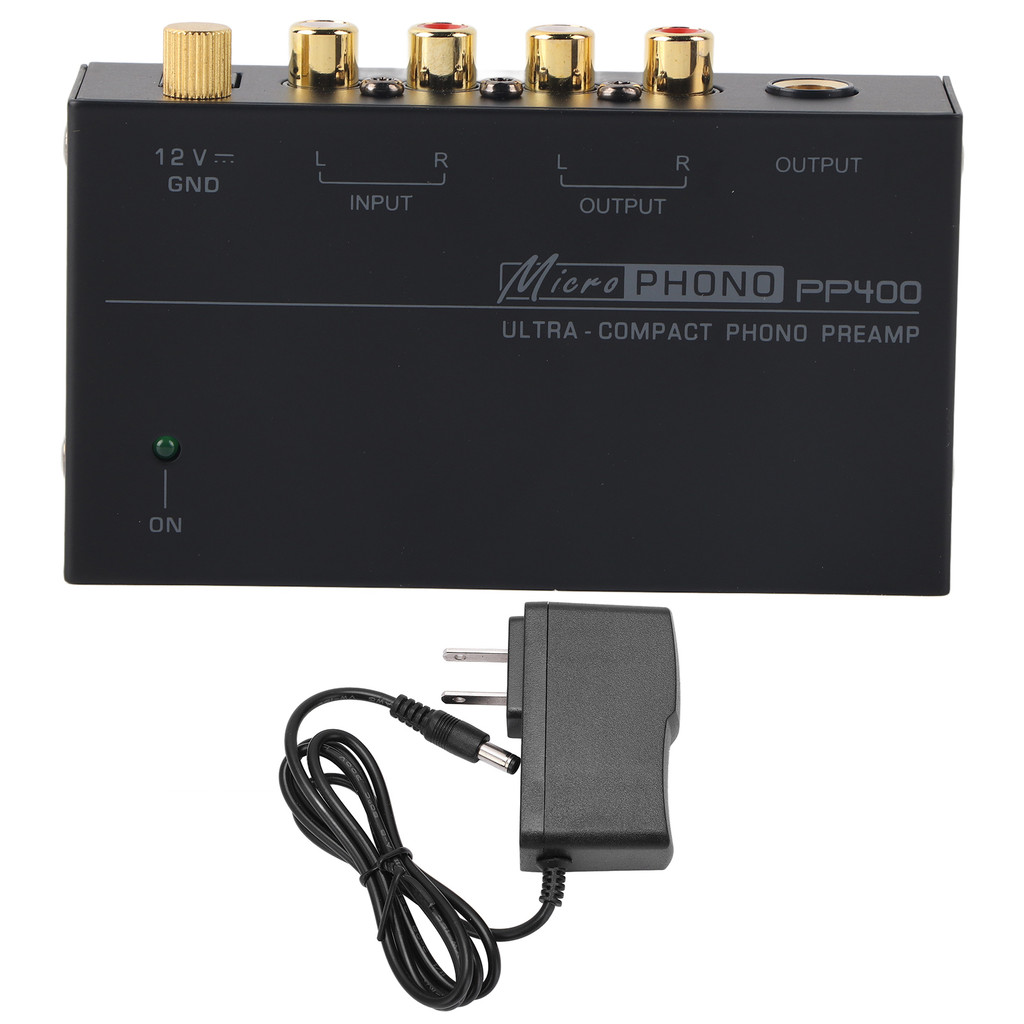 [musb] Phono Preamp Signal Preamplifier Amplifier for Record Player Phonograph