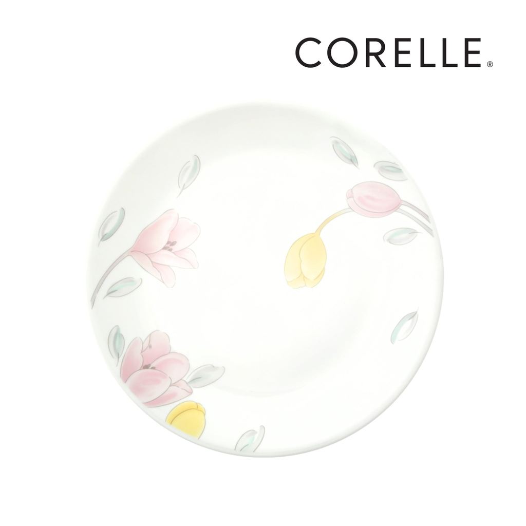 [Made in USA] จานกลม Corelle 21cm Elegant City 108-EC-LP - Made in USA