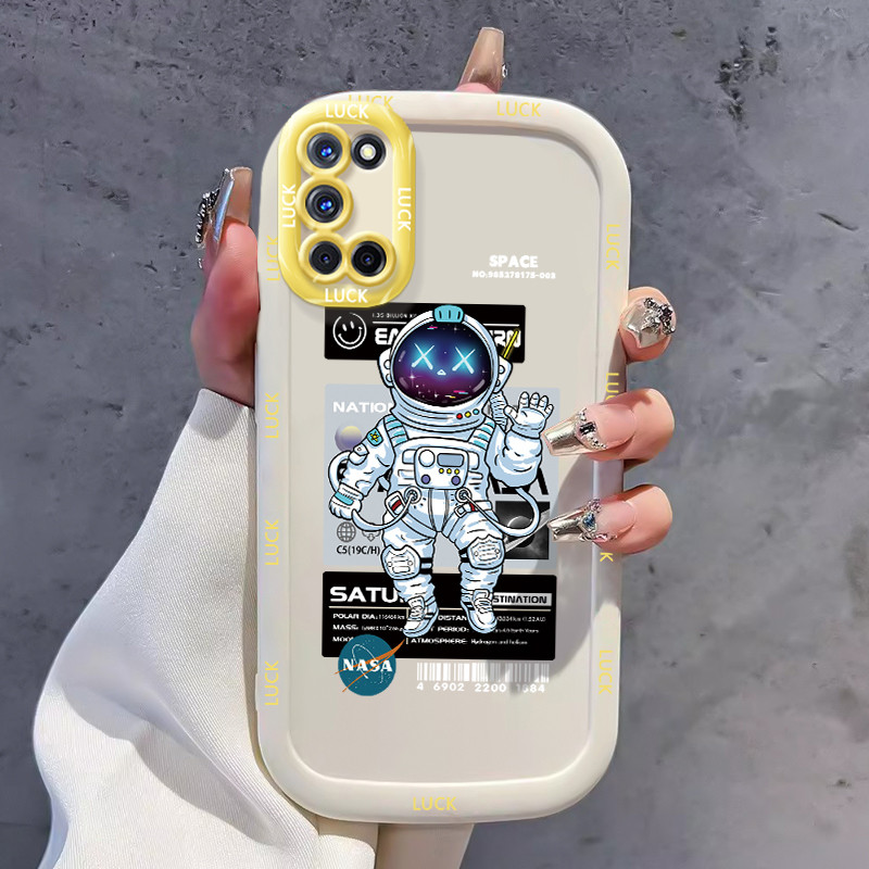 OPPO A52 A72 A92 Case เคสการ์ตูนนักบินอวกาศ