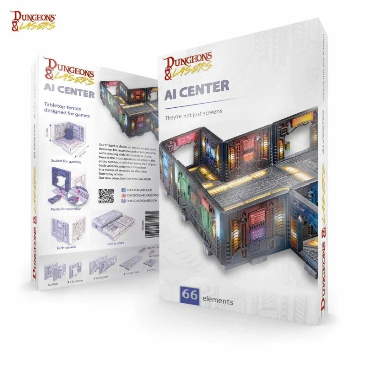 AI CENTER - DUNGEONS & LASERS - TERRAIN - ARHON STUDIO - DNL0021