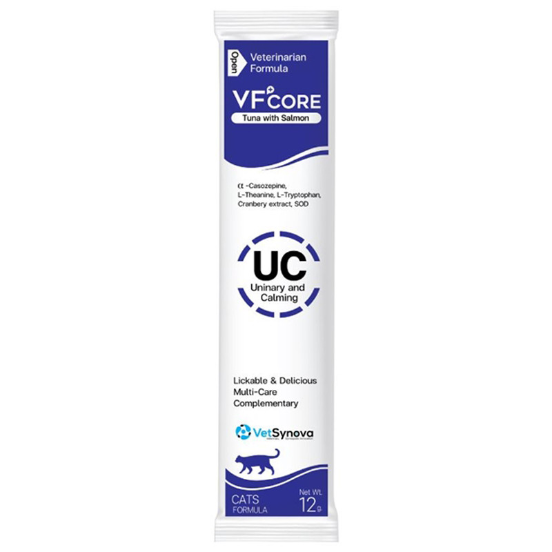 วีเอฟคอร์อาหารเสริมสำหรับสัตว์เลี้ยง12กรัมสีฟ้า VFcore UC Tana with Salmon Blue 12 g [หมายเลขบาร์โค้