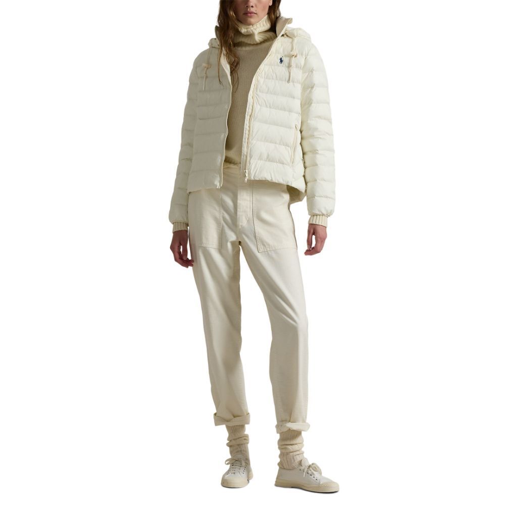 Polo Ralph Lauren เสื้อกันหนาวผู้หญิง รุ่น WMPOOTWN2820282 สีขาว — صورة 5