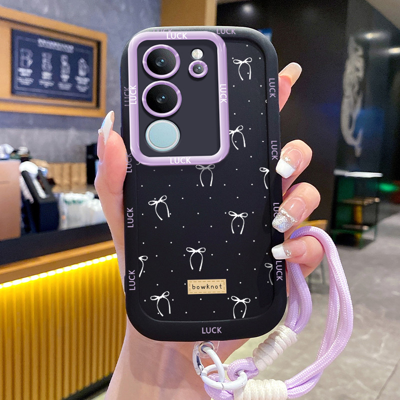 เคส VIVO V29 5G V29E 5G V29 Pro 5G พร้อมเชือกเส้นเล็กน่ารัก