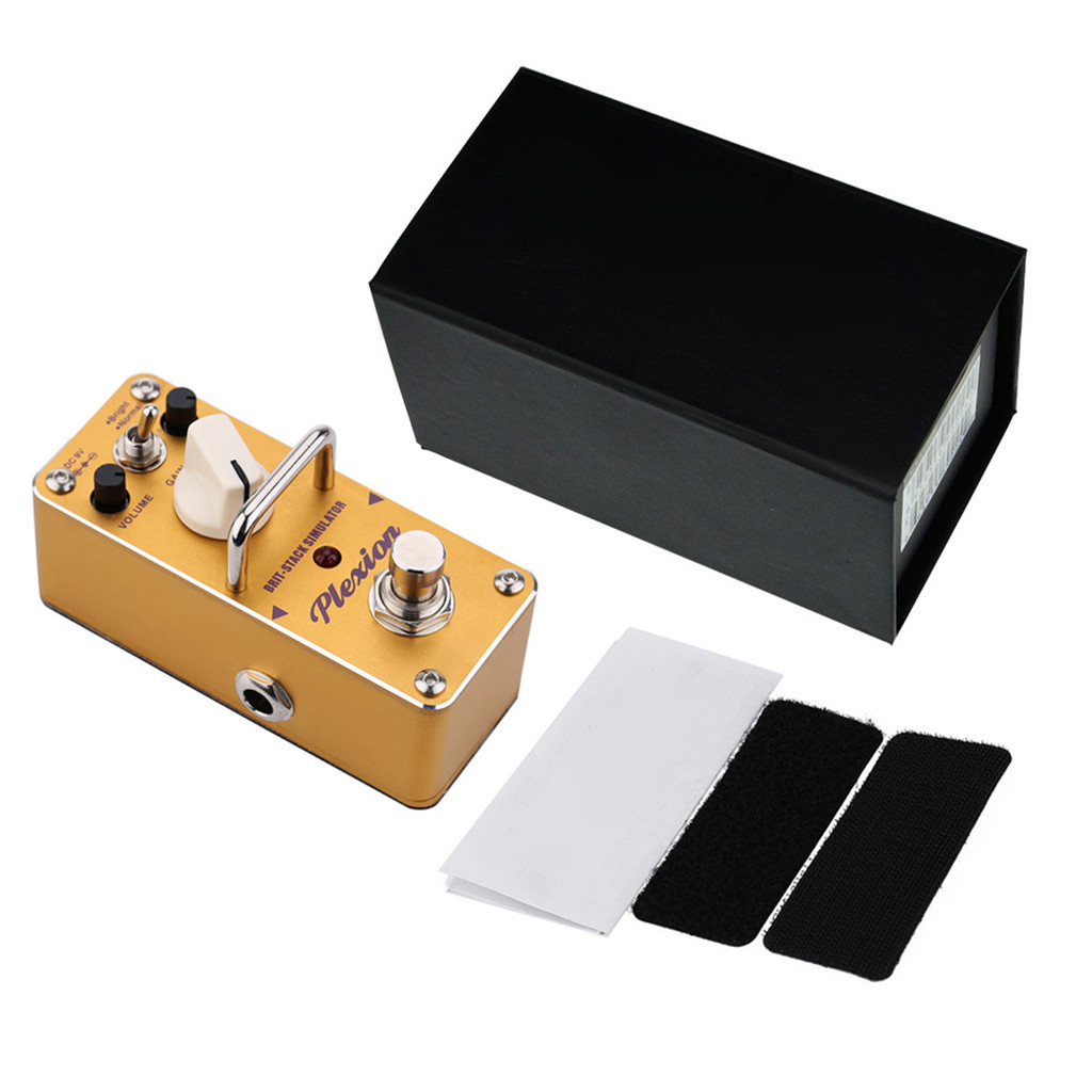 AROMA APN-3 Plexion Brit-stack Simulator กีตาร์ไฟฟ้าเหยียบมินิเดี่ยวพร้อม True Bypass