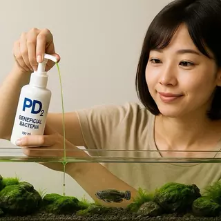 [MIN] Aqua Genesis + PD2 เร่งสร้างตะไคร่ สาหร่ายไบโอฟิล์ม รักษาสมดุลย์ของระบบน้ำ ชุด 2 ขวด สำหรับระบบน้ำที่สมบูรณ์แบบ