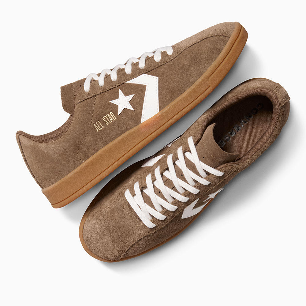 CONVERSE حذاء رجالي All Star Classic Trainer OX — بني — صورة 3