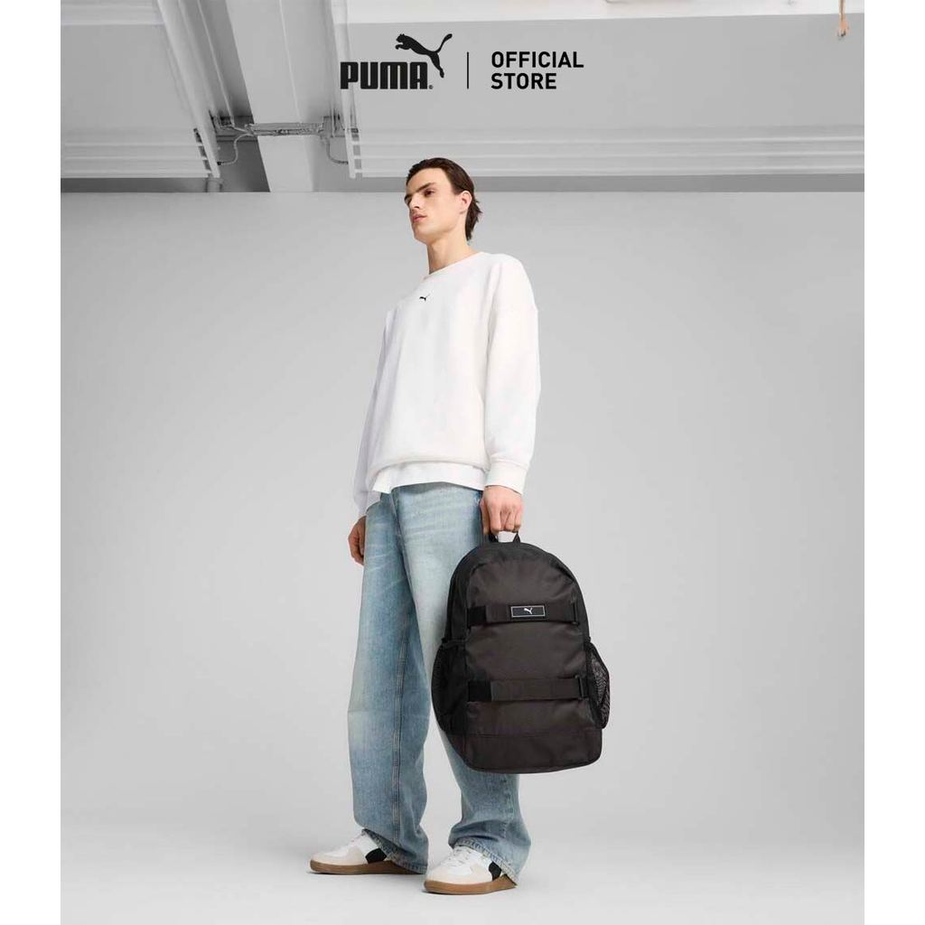 PUMA Basics กระเป๋าเป้ PUMA Deck สีดำ - 09132001