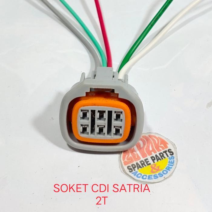 Satria 2T Ru 120 Cdi Socket 5 สายหายาก
