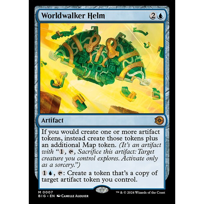 Magic: The Gathering - The Big Score - Worldwalker Helm (7)