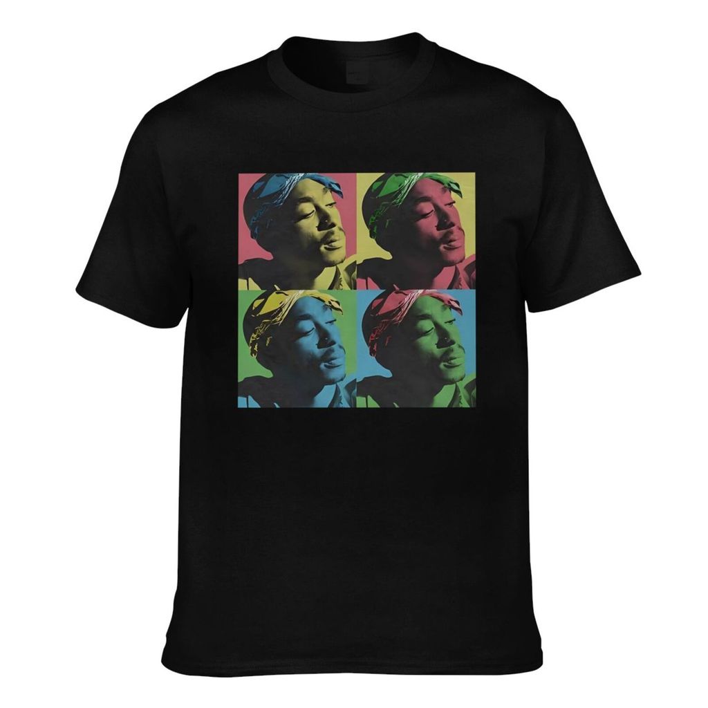 คุณภาพดี Tupac Shakur 2Pac Mens Cool T-Shirt