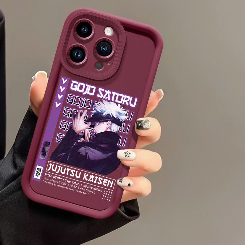 เคสสำหรับ OPPO A5 A3s A12E Realme C1 เคสโทรศัพท์ตัวละครในอนิเมะสามสีซิลิโคนกันกระแทก - รูปที่ 5