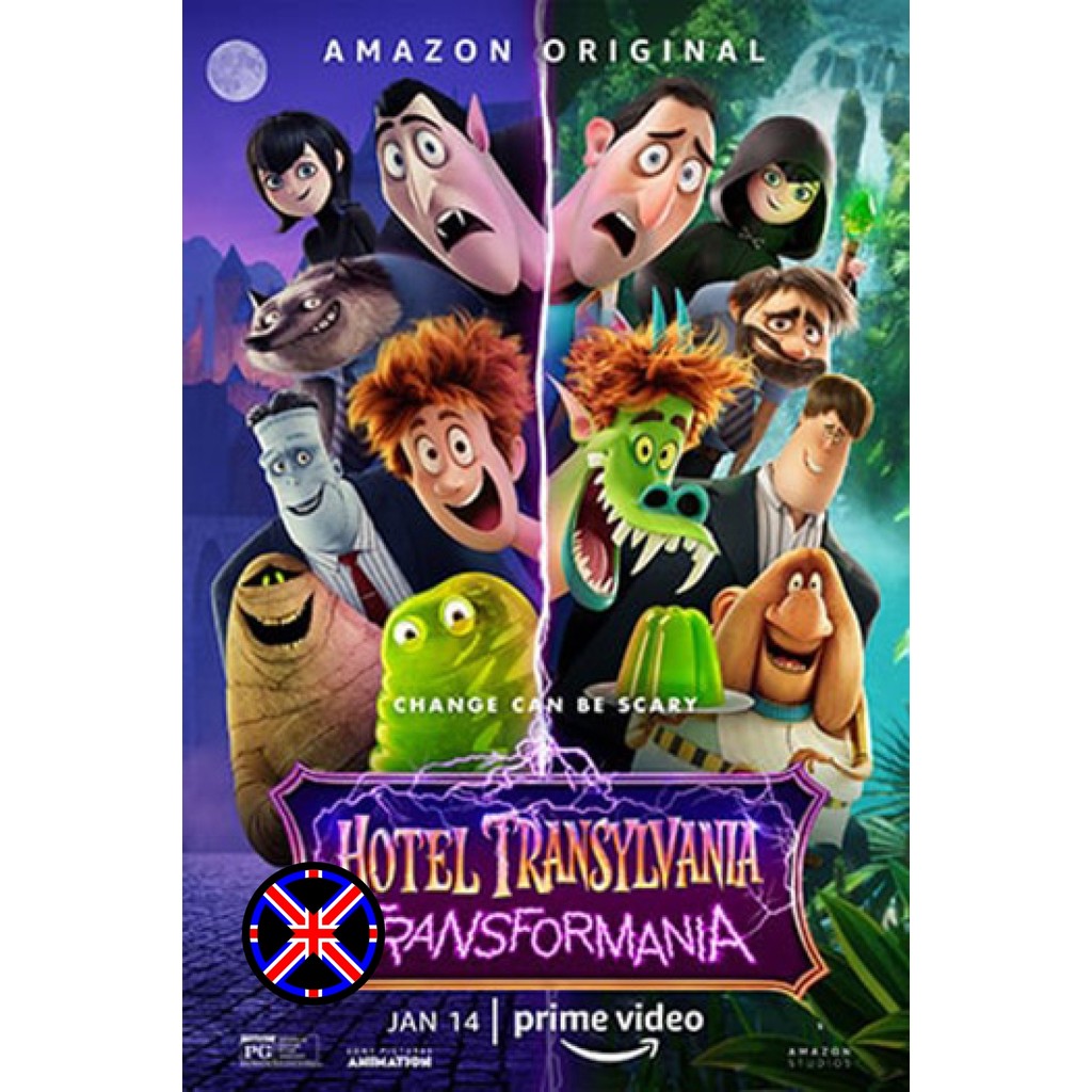 DVD Cartoon ไทยล้วน Hotel Transylvania Transformania โรงแรมผีหนีไปพักร้อน 4