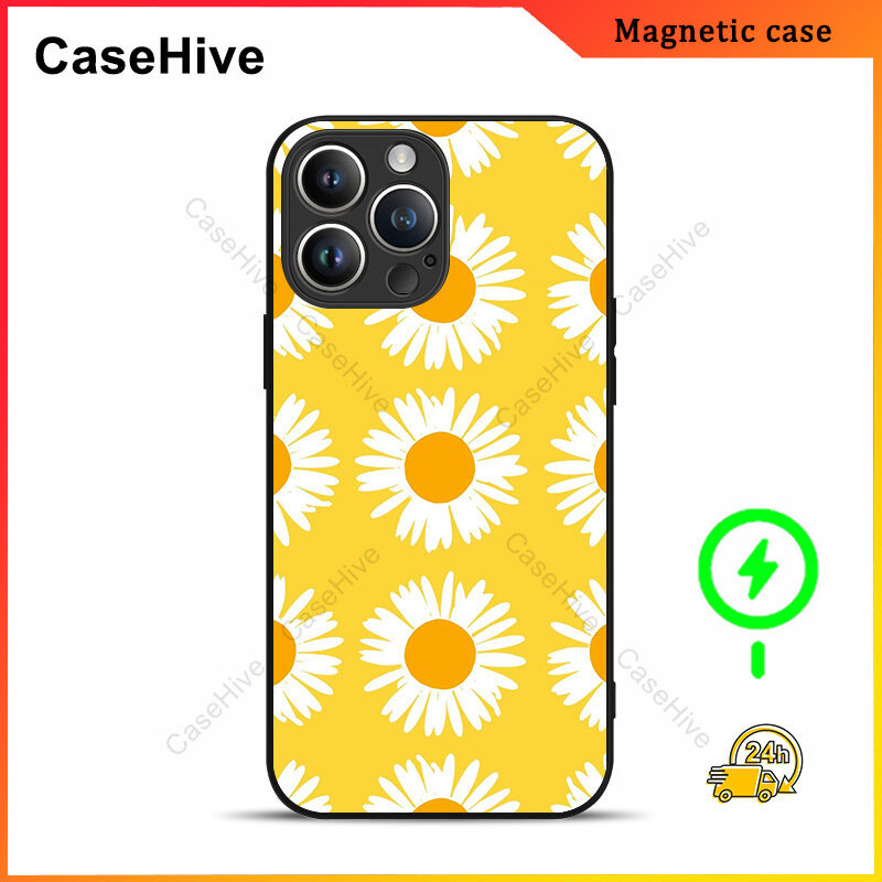 เคสโทรศัพท์ดอกไม้สําหรับ iPhone 17 Pro Max / iPhone 16 Pro Max / 15 Pro Max / 13 / Samsung Galaxy S2