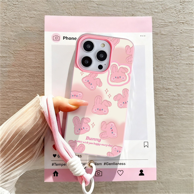 2-In-1 กระต่ายน่ารักสําหรับ Xiaomi 15T Pro C65 C71 F7 C85 Poco M7 Plus C75 Gd2H1 ล่าสุดกันกระแทก