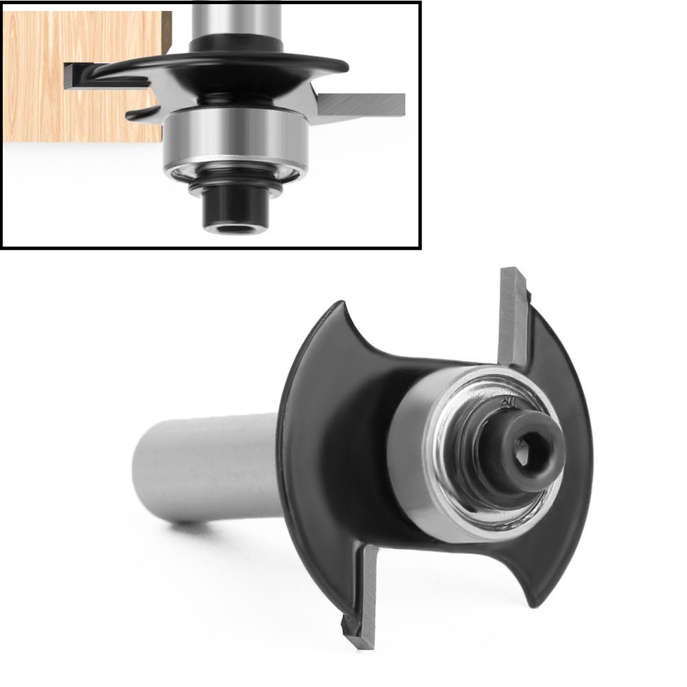 [SP-RBH]T Slot Router Bit 8mm Shank 2 ขลุ่ย HSS Grooving Biscuit Joint Slot เครื่องตัด