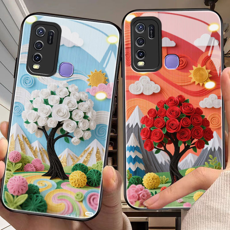 Artis Casing for vivo Y30/i,y31,y33/s/t,y35,y36,y39,y50,y51/a,y55,y66,y67,y72,y76/y-103,y77,y24) เคส